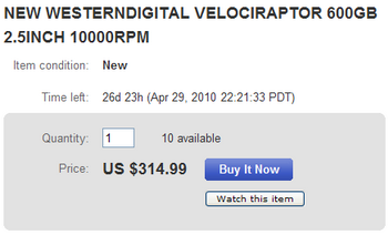 WD velociRaptor VR200M